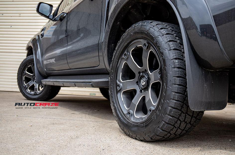 FORD RANGER BEAST GLOSS BLACK MILLED ACCENTS